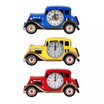 LADECOR CHRONO Будильник в виде машины 25х4х12см, 1хAA, пластик