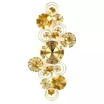 LADECOR CHRONO Часы настенные, d22 см, 43x91см, металл, арт.4
