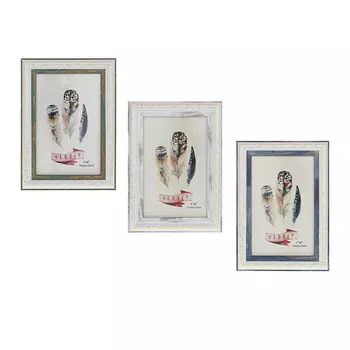 LADECOR Фоторамка 10х15см, пластик, 3 цвета, арт.2