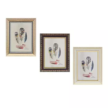LADECOR Фоторамка 13х18см, пластик, 3 цвета