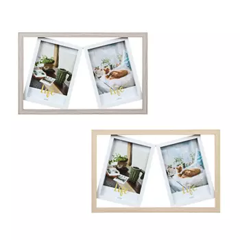 LADECOR Фоторамка на 2 фото 10х15см, МДФ