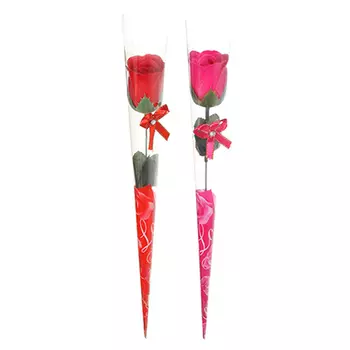 LADECOR Лепестки мыльные в форме розы, 30-34 см, 2 цвета