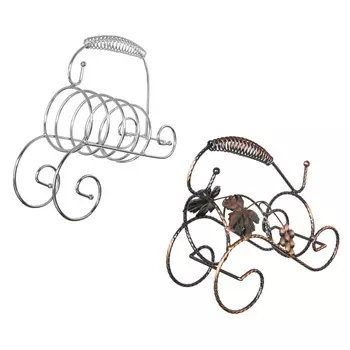 LADECOR Подставка для бутылки, металл, 24х21х9,3см, 2 цвета