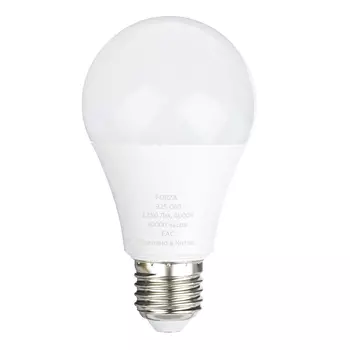 Лампа светодиодная FORZA A65, 16W, E27, 1280lm, 4000К