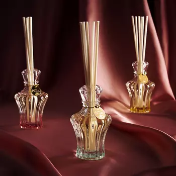 LADECOR Аромадиффузор 45 мл, в декоративном флаконе, 6,1x6,1x20см