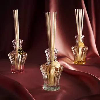 LADECOR Аромадиффузор 45 мл, в декоративном флаконе, 6,1x6,1x20см