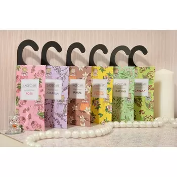 LADECOR Аромасаше, 21х8 см, 6 ароматов