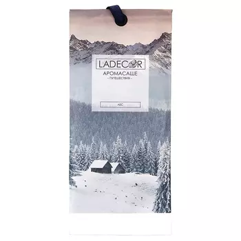 LADECOR Аромасаше "Путешествия.Лес" , 18х8 см