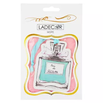 LADECOR Ароматизатор на подвесе, 17,5х11см, аромат море