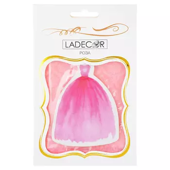 LADECOR Ароматизатор на подвесе, 17,5х11см, аромат роза