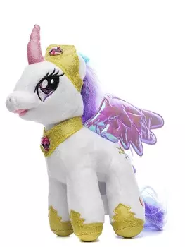 Мягкая игрушка пони Принцесса Селестия из мультфильма «My Little Pony», 18 см., озвученная