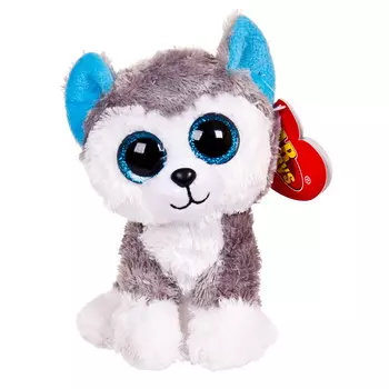 Мягкая игрушка – Собачка хаски, 15 см