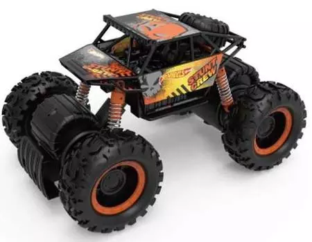Монстр-трак фрикционный Hot Wheels, с амортизаторами, масштаб 1:16, световой эффект, черный