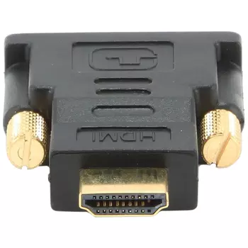 Переходник (адаптер) HDMI(19M)-DVI(19M), черный Gembird (A-HDMI-DVI-1)