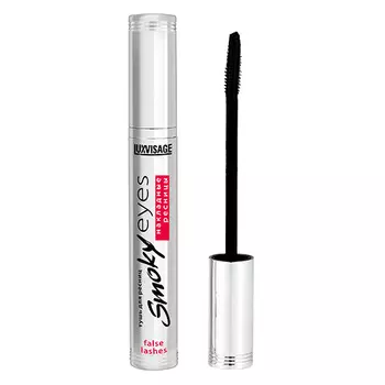 Тушь для ресниц LUXVISAGE SMOKY EYES эффект накладных ресниц черная