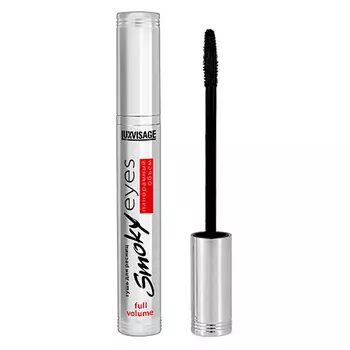 Тушь для ресниц LUXVISAGE SMOKY EYES панорамный объем черная