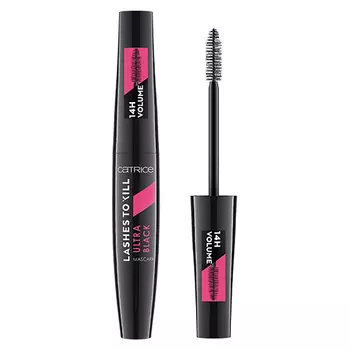 Тушь для ресниц CATRICE LASHES TO KILL объемная ультрачерный