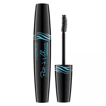 Тушь для ресниц CATRICE PRET-A-VOLUME ULTRA BLACK MASCARA WATERPROOF водостойкая тон 010 ультрачерная