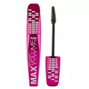 Тушь для ресниц WET N WILD MAX VOLUME PLUS черная объемная