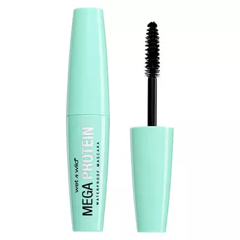 Тушь для ресниц WET N WILD MEGA PROTEIN водостойкая very black