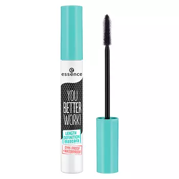 Тушь для ресниц ESSENCE YOU BETTER WORK удлинение черная