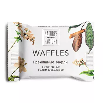 Вафли гречишные NATURES OWN FACTORY с белым шоколадом 20 г
