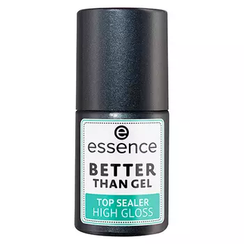 Верхнее покрытие для ногтей ESSENCE TOP SEALER HIGH GLOSS better than gel 8 мл