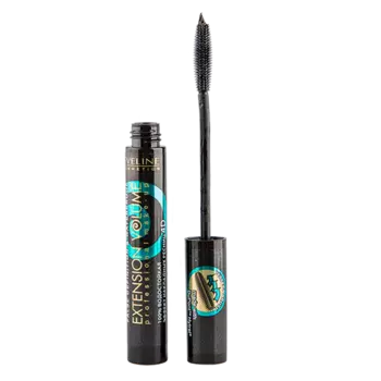 Тушь для ресниц EVELINE EXTENSION VOLUME водостойкая черная