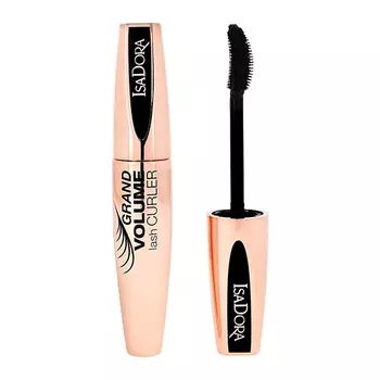 Тушь для ресниц ISADORA GRAND VOLUME LASH CURLER подкручивающая черная