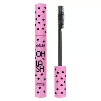 Тушь для ресниц LAMEL PROFESSIONAL OH MY LASH SCULPTING EXTRA BLACK тон 401 черная