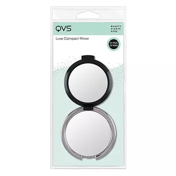 Зеркало для макияжа QVS компактное