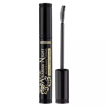 Тушь для ресниц LUXVISAGE ARABIAN NIGHT PANORAMIC LIFTING черная объем и подкручивание