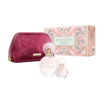 BVLGARI Набор Rose Goldea Blossom Delight: Парфюмерная вода + Миниатюра + Косметичка