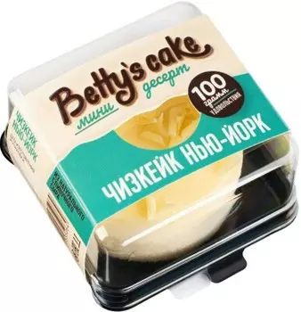 Пирожное Чизкейк Нью йорк 100 г Bettys cake