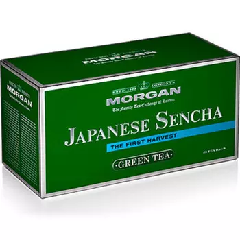 Чай зеленый Morgan Japanese Sencha 25 пакетов по 2г