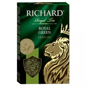 Чай зелёный Richard Royal Classic ROYAL GREEN листовой ский высший сорт 90г