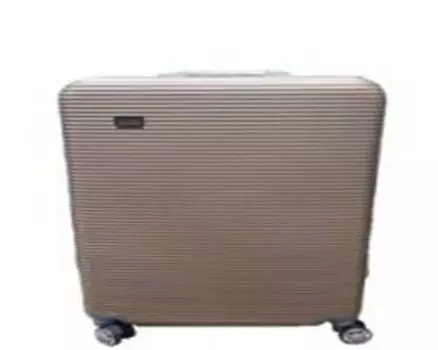 Чемодан проффи с весами бежевый средний ph8862 beige