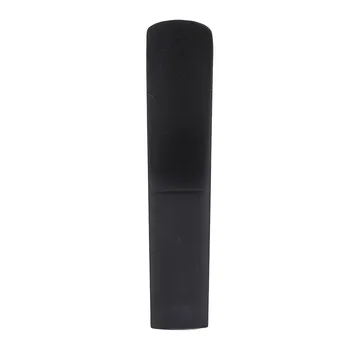 5Pcs Tenor Saxophone Reeds 2.5 Bb Resin Tenor Sax Reeds with Plastic Box for Beginners жёлтый