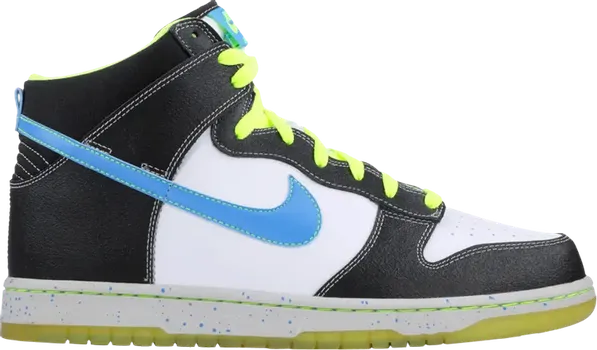 Кроссовки Nike Dunk High AS Premium 'White Blue Glow', белый