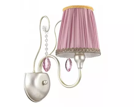 Бра gaellori (odeon light) розовый 25x29x27 см.