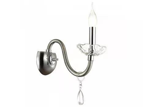 Бра kepria (odeon light) серебристый 12x31x27 см.