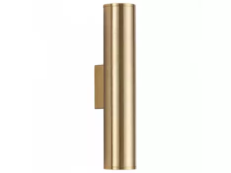 Бра dario (odeon light) золотой 8x30x3 см.