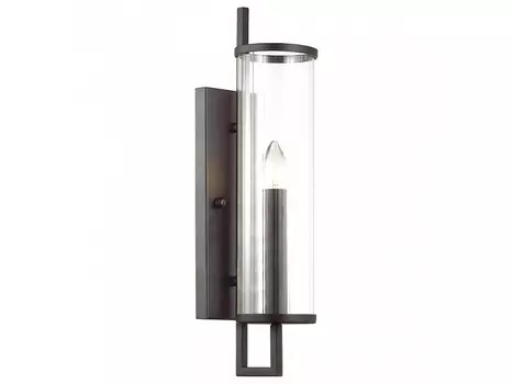 Бра rena (odeon light) черный 11x48x14 см.