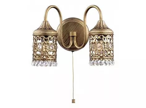 Бра salona (odeon light) бронзовый 26x20x17 см.