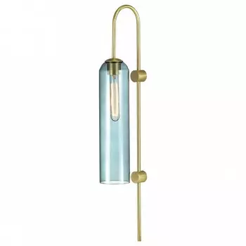 Бра vosti (odeon light) голубой 10x70x19 см.