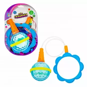 1toy нейроскакалка (86 см, гибкий шнур, прозрачный шар, со светом)