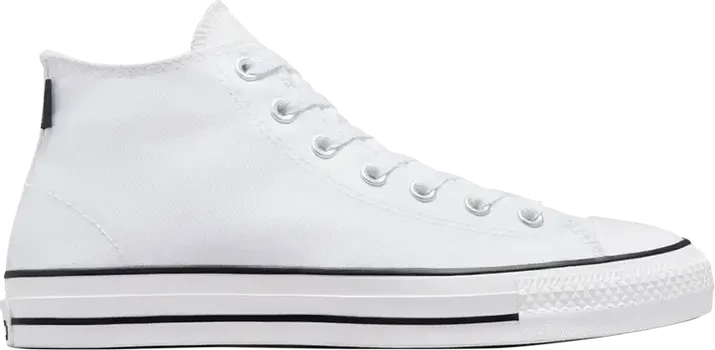 Кеды Converse Chuck Taylor All Star Pro Mid White Black, белый