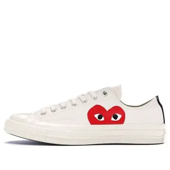 Кроссовки x comme des garcons play chuck 70 ox 'white' Converse, белый
