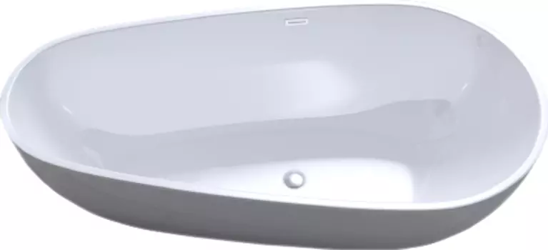 Акриловая ванна Art&amp;Max 170х80 см AM-506-1670-845, белый