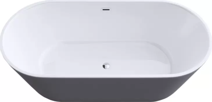 Акриловая ванна Art&amp;Max 170х80 см AM-520-1695-795, белый